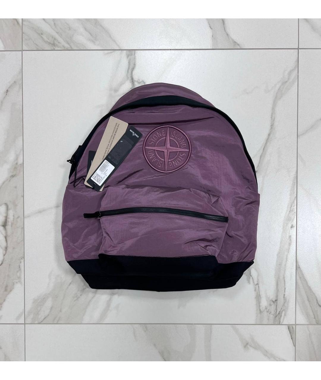 STONE ISLAND Фиолетовый рюкзак, фото 5