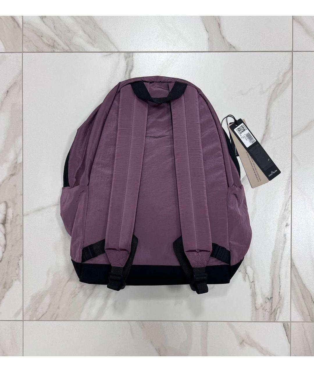 STONE ISLAND Фиолетовый рюкзак, фото 3
