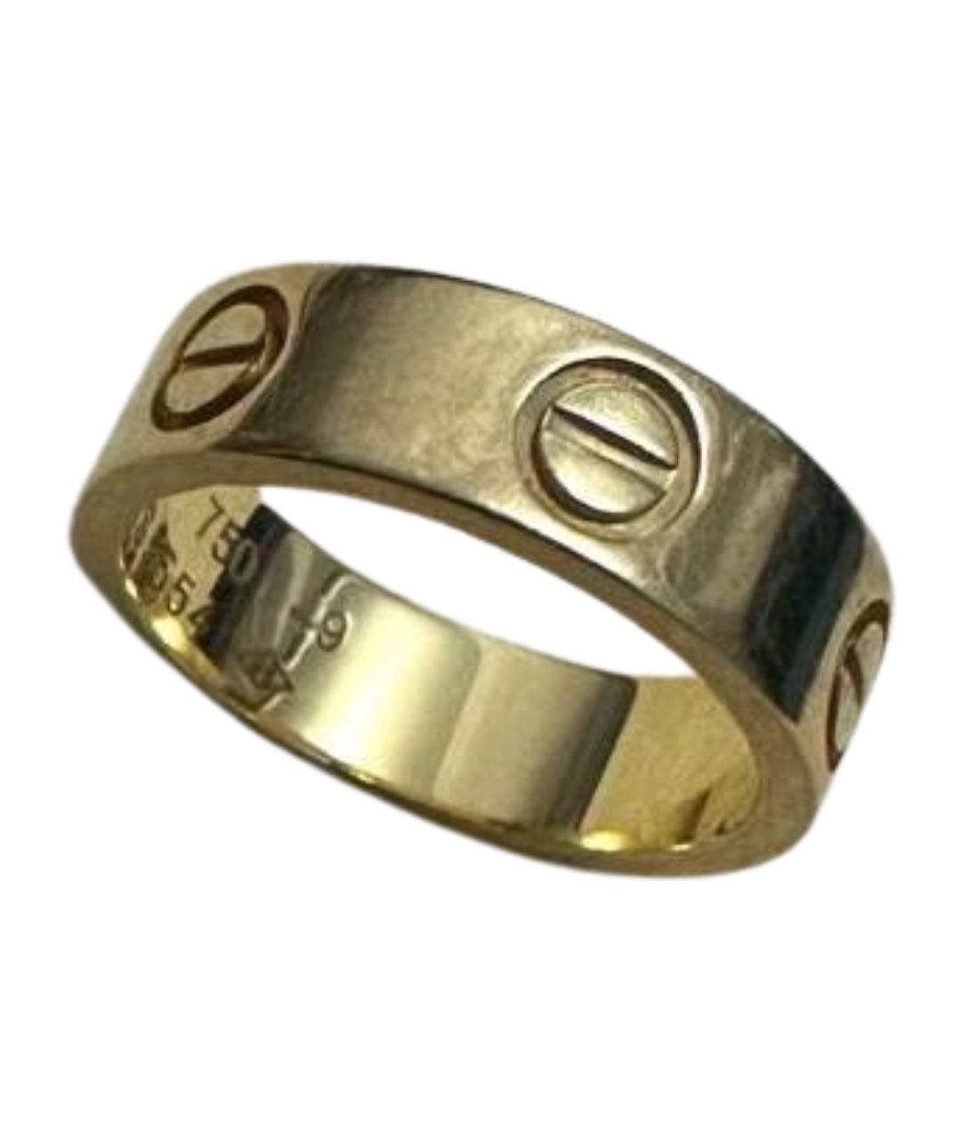 CARTIER Желтое кольцо из желтого золота, фото 1