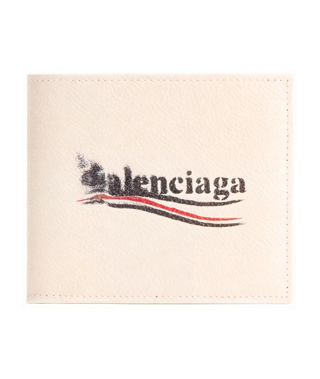 BALENCIAGA Бежевый кошелек, фото 1