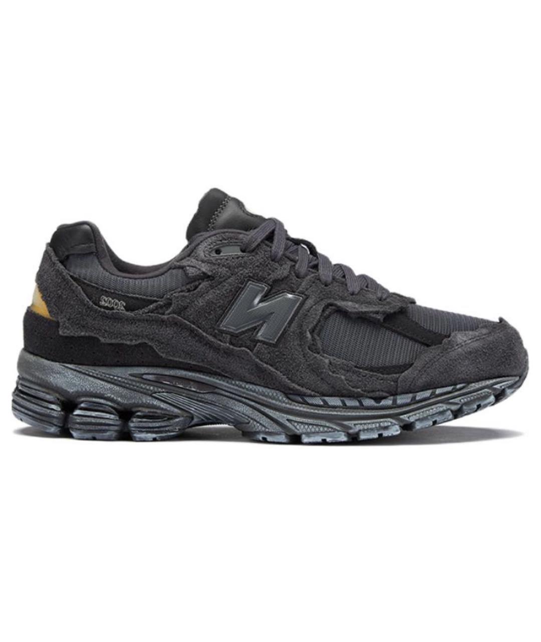 NEW BALANCE Черные текстильные низкие кроссовки / кеды, фото 8