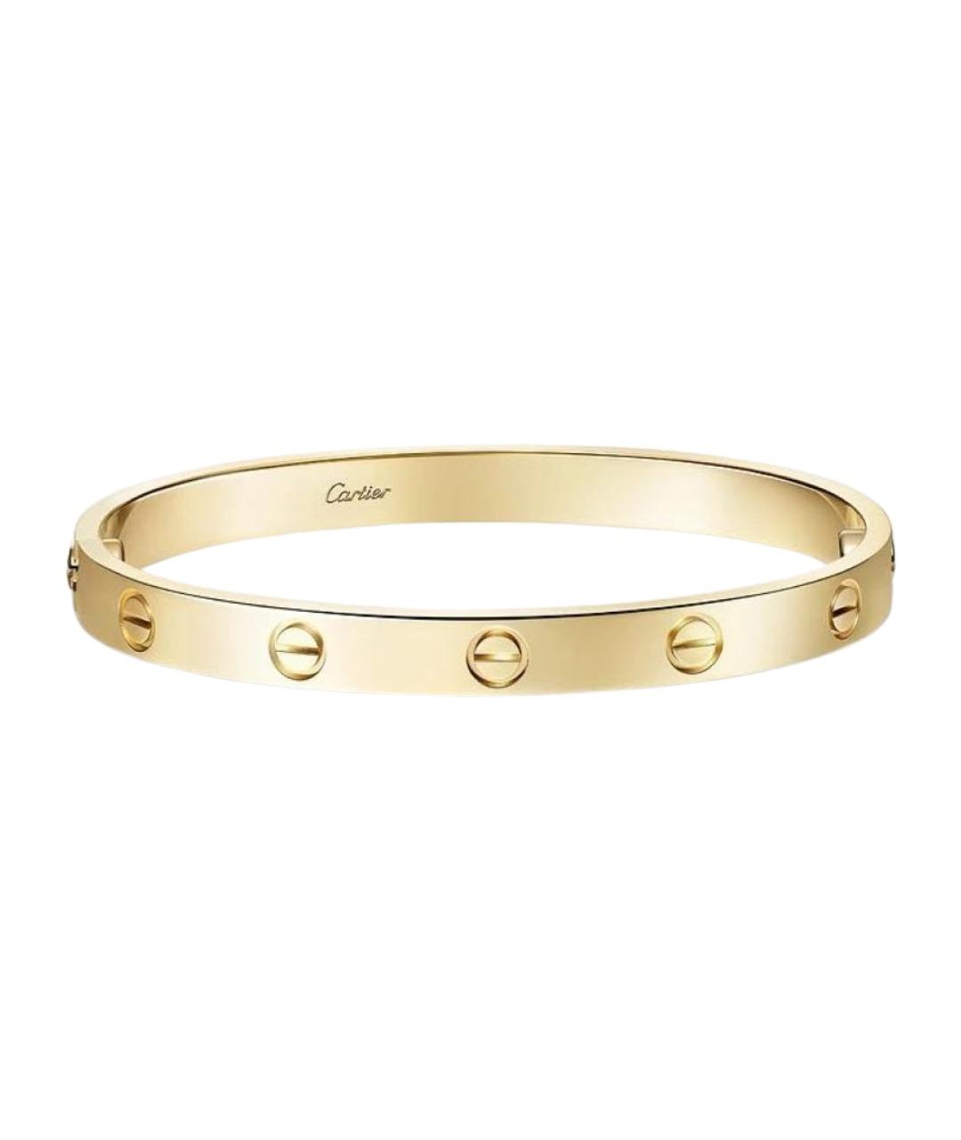 CARTIER Золотой браслет из желтого золота, фото 1