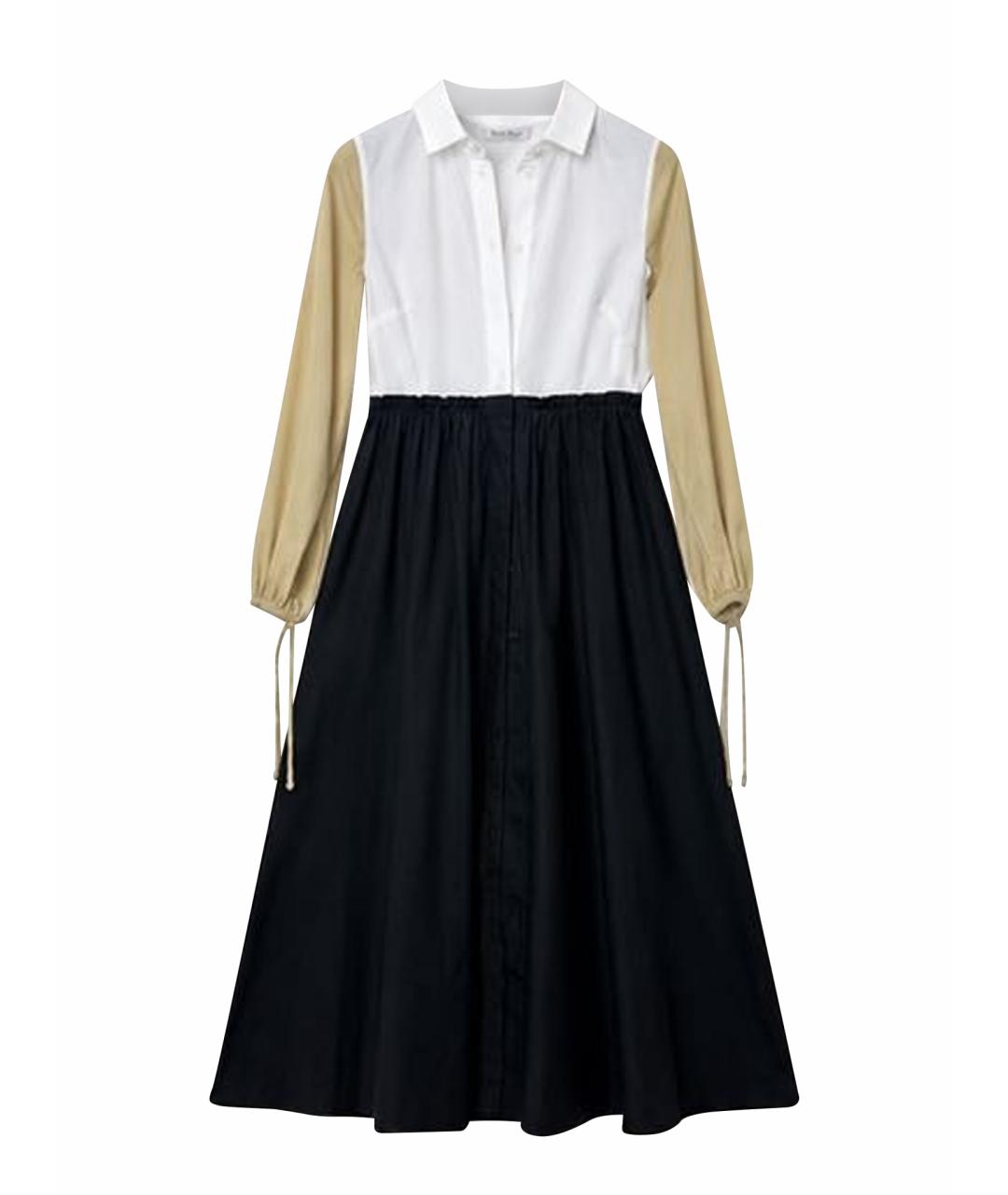 MAX MARA Мульти хлопковое повседневное платье, фото 1