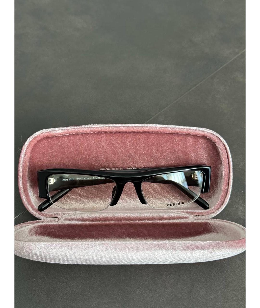 MIU MIU Черные солнцезащитные очки, фото 5