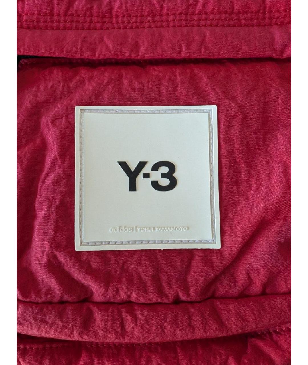 Y-3 Красный синтетический рюкзак, фото 3
