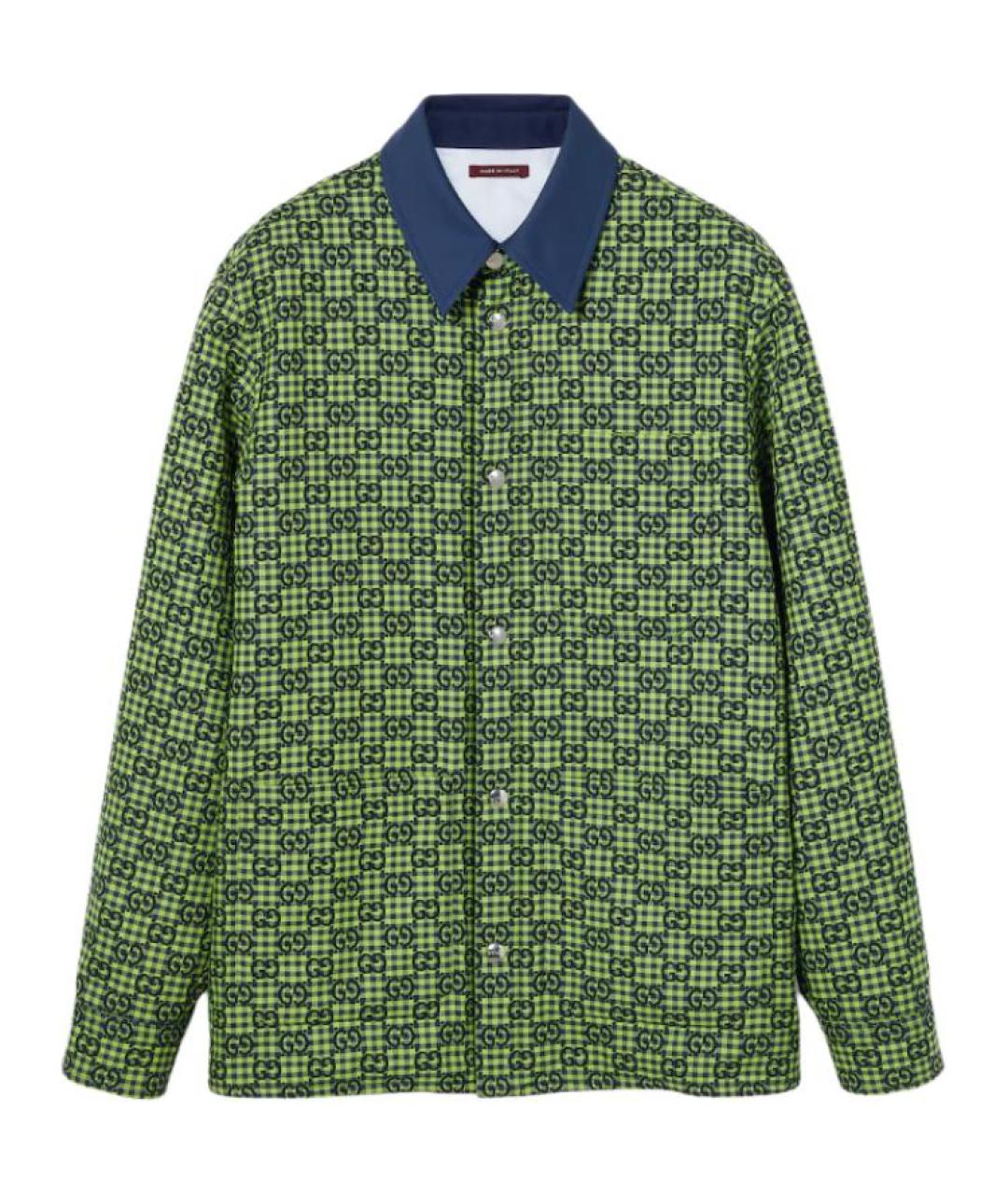 GUCCI Зеленая куртка, фото 1