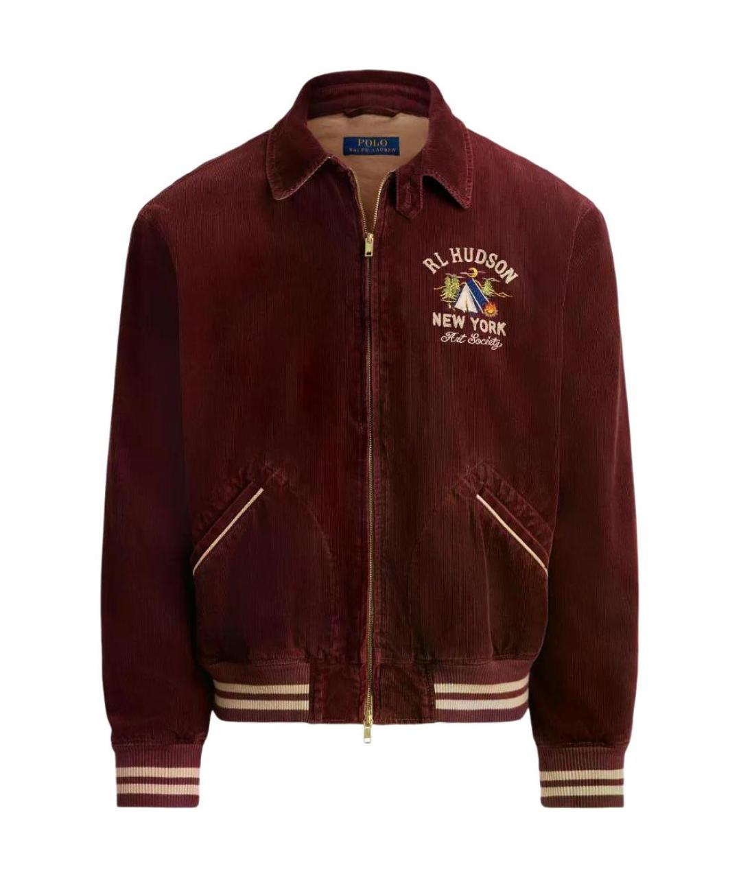 POLO RALPH LAUREN Бордовая куртка, фото 1