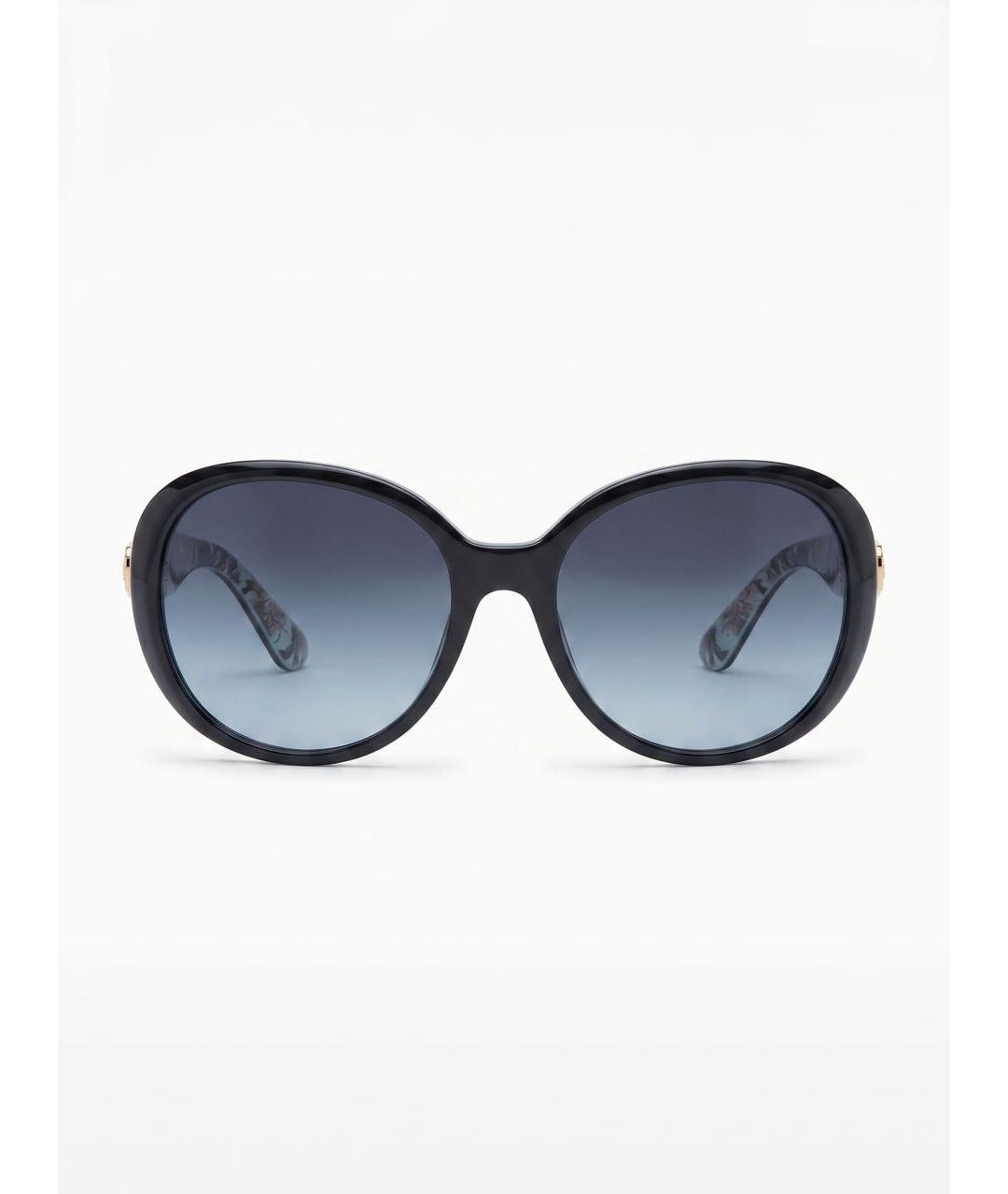DOLCE&GABBANA Синие пластиковые солнцезащитные очки, фото 6