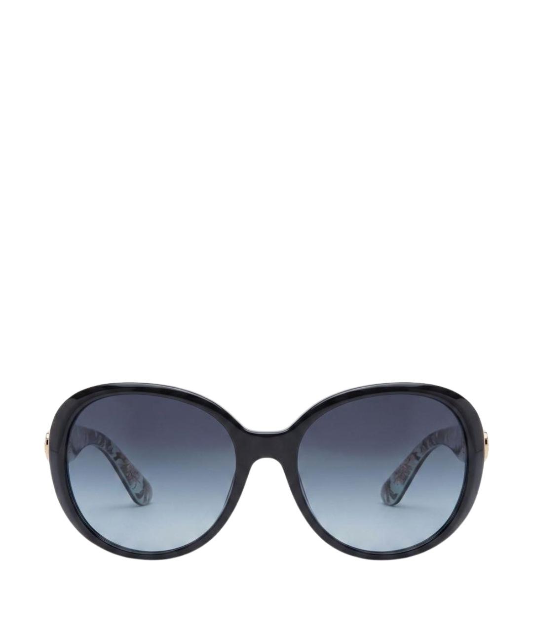DOLCE&GABBANA Синие пластиковые солнцезащитные очки, фото 1
