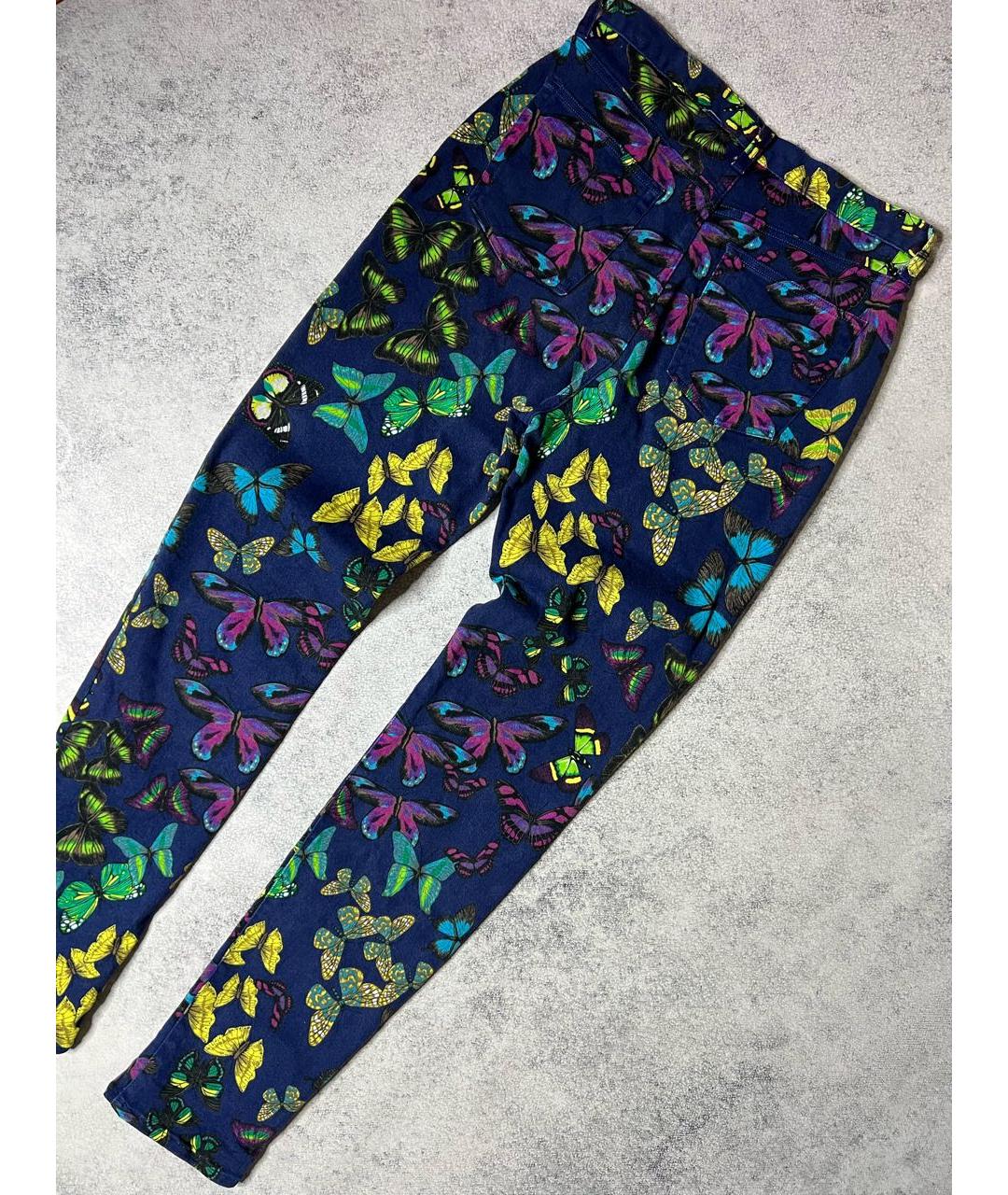 KENZO Мульти хлопко-эластановые джинсы слим, фото 4