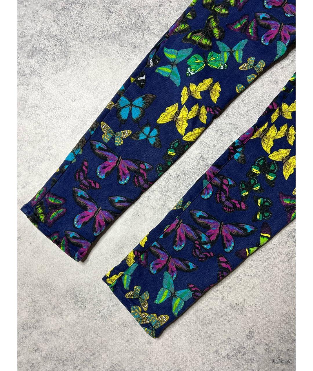 KENZO Мульти хлопко-эластановые джинсы слим, фото 3