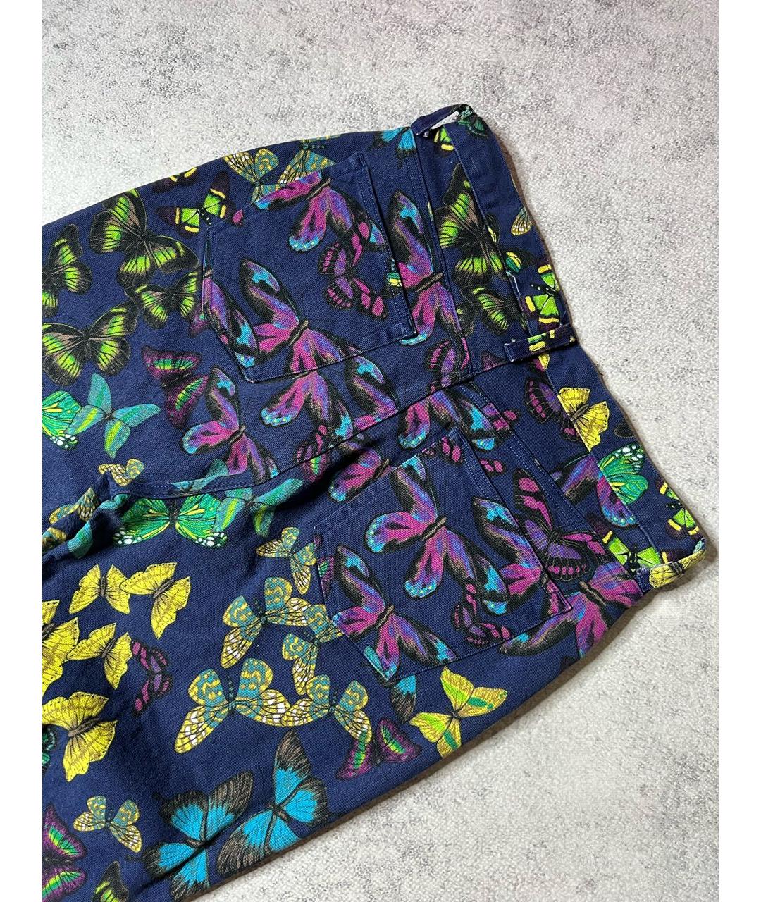 KENZO Мульти хлопко-эластановые джинсы слим, фото 5
