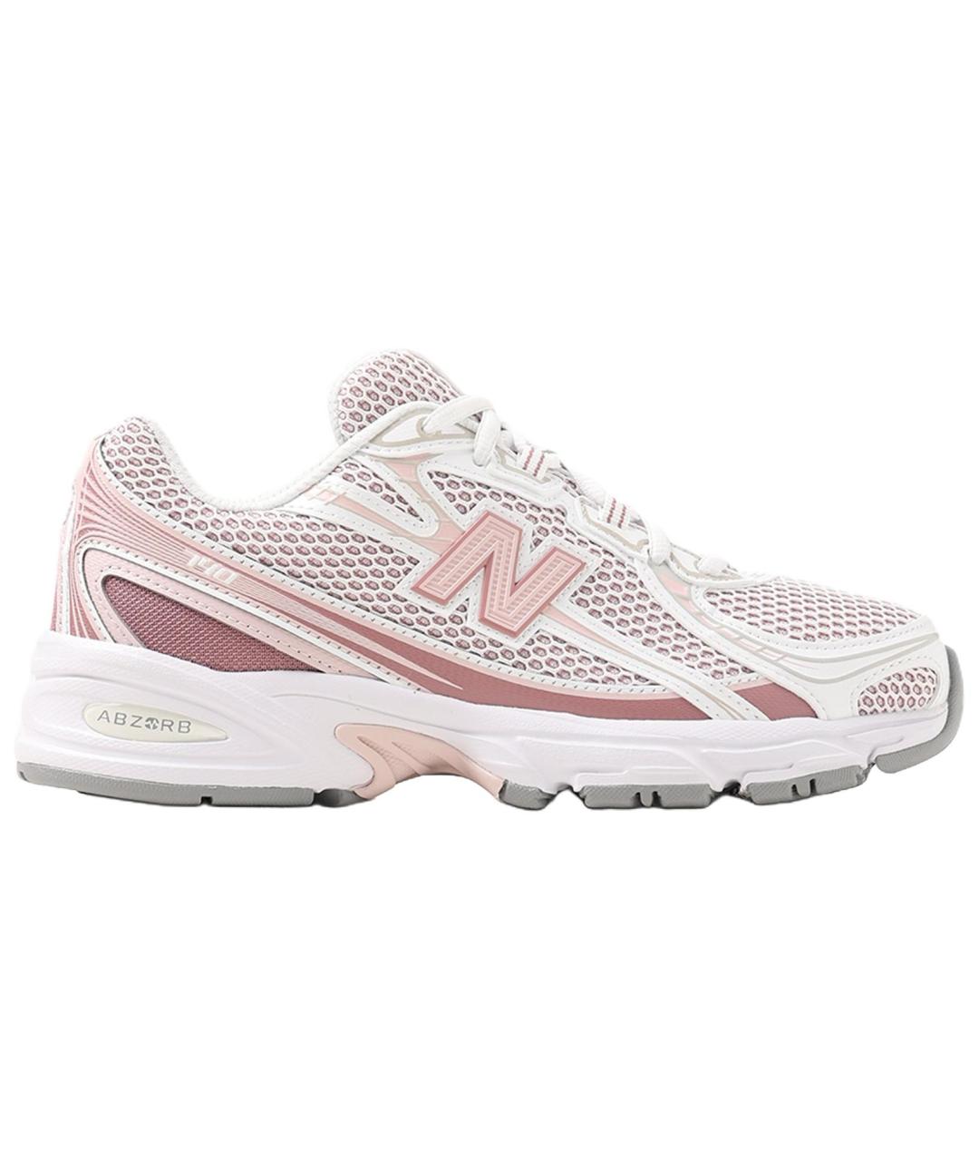 NEW BALANCE Розовые текстильные кроссовки, фото 8