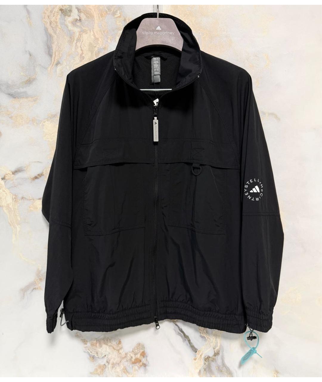 ADIDAS BY STELLA MCCARTNEY Черная спортивная куртка, фото 3