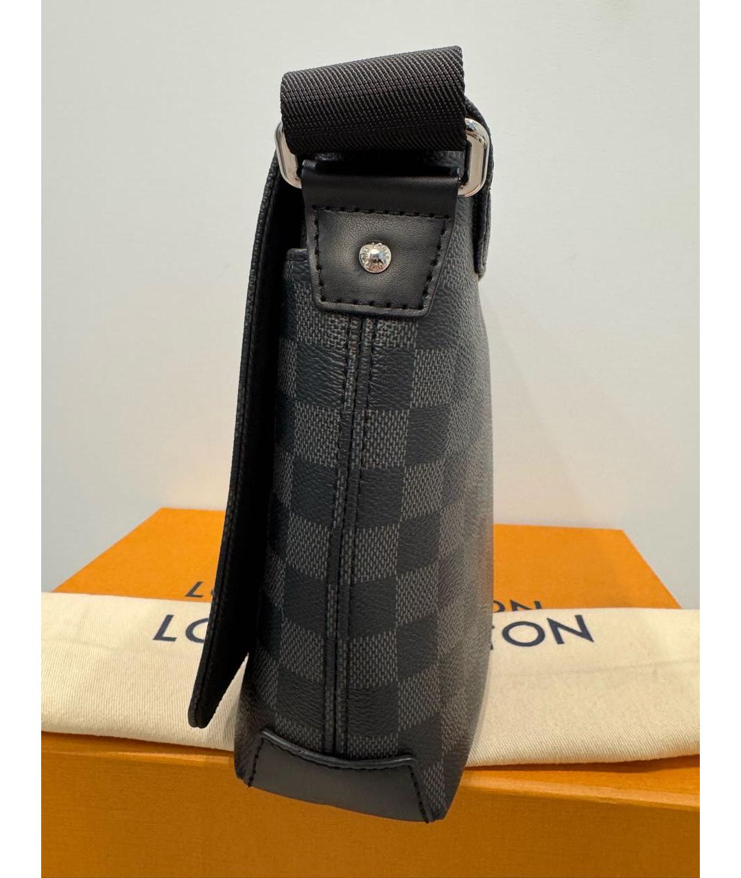 LOUIS VUITTON Черная сумка на плечо, фото 3