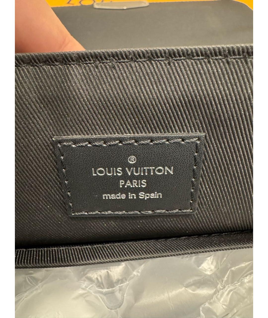 LOUIS VUITTON Черная сумка на плечо, фото 8