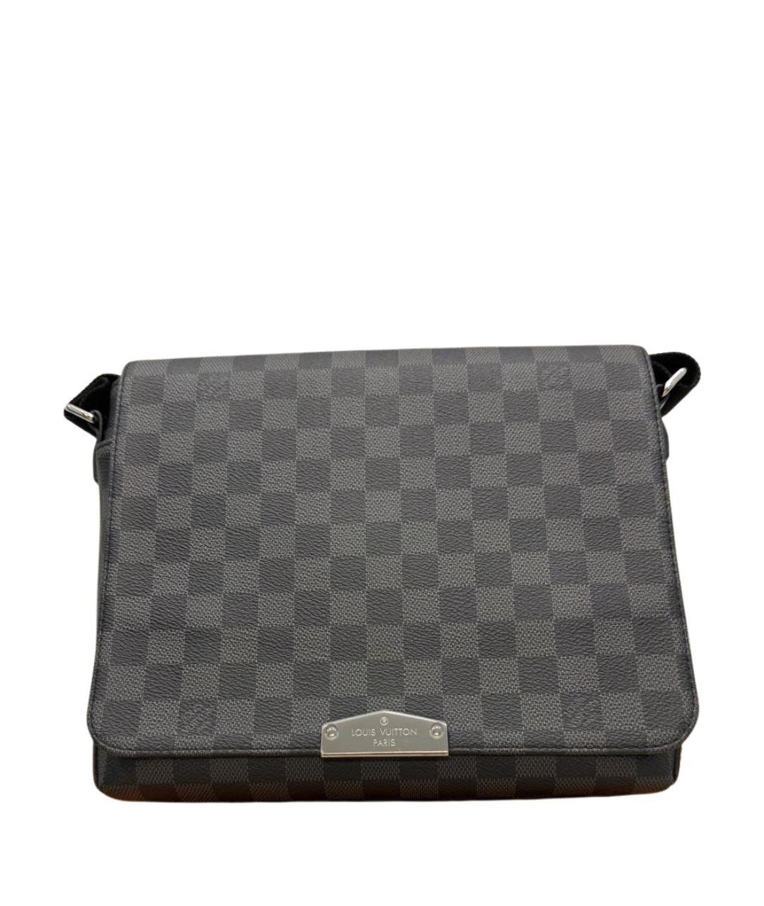 LOUIS VUITTON Черная сумка на плечо, фото 1