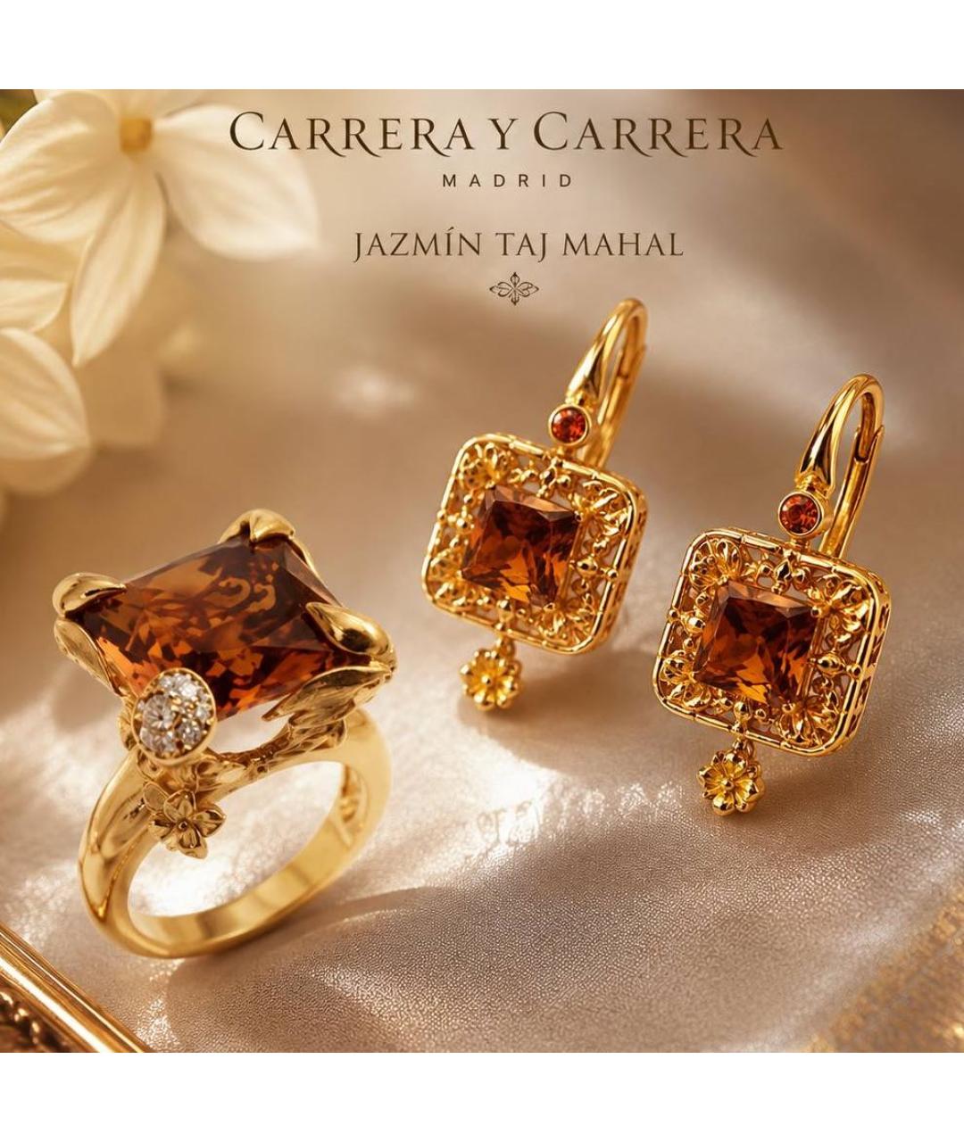 CARRERA Y CARRERA Комплект из желтого золота, фото 9