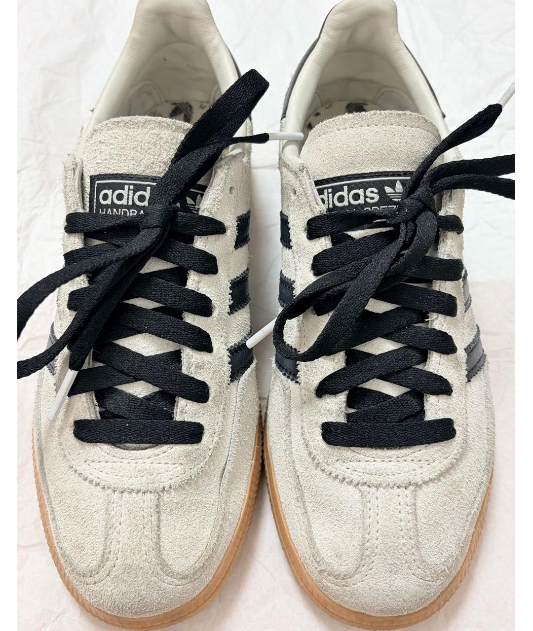 ADIDAS Белые замшевые кеды, фото 2