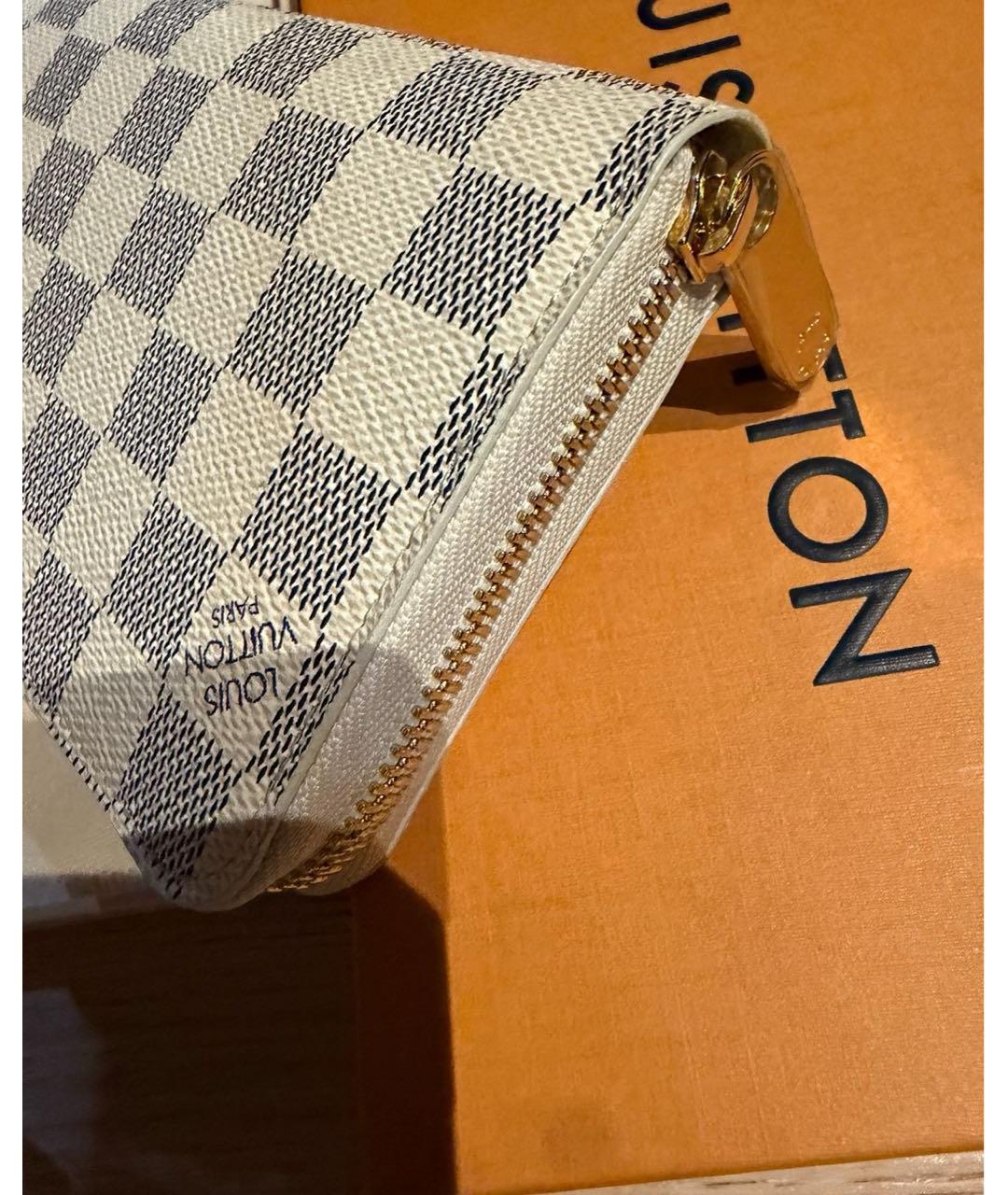 LOUIS VUITTON Белый кошелек, фото 4