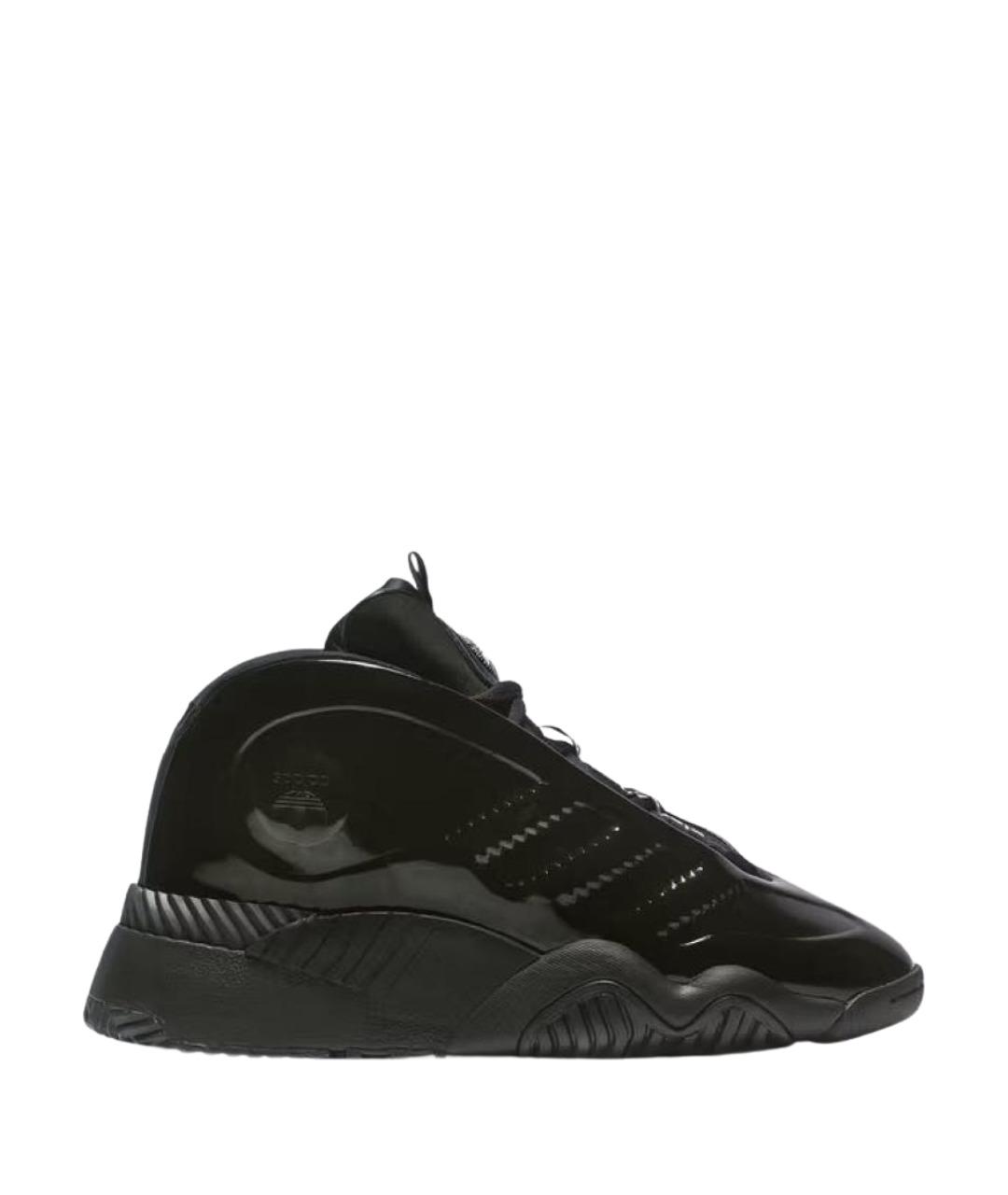 ALEXANDER WANG Черные кроссовки из лакированной кожи, фото 1