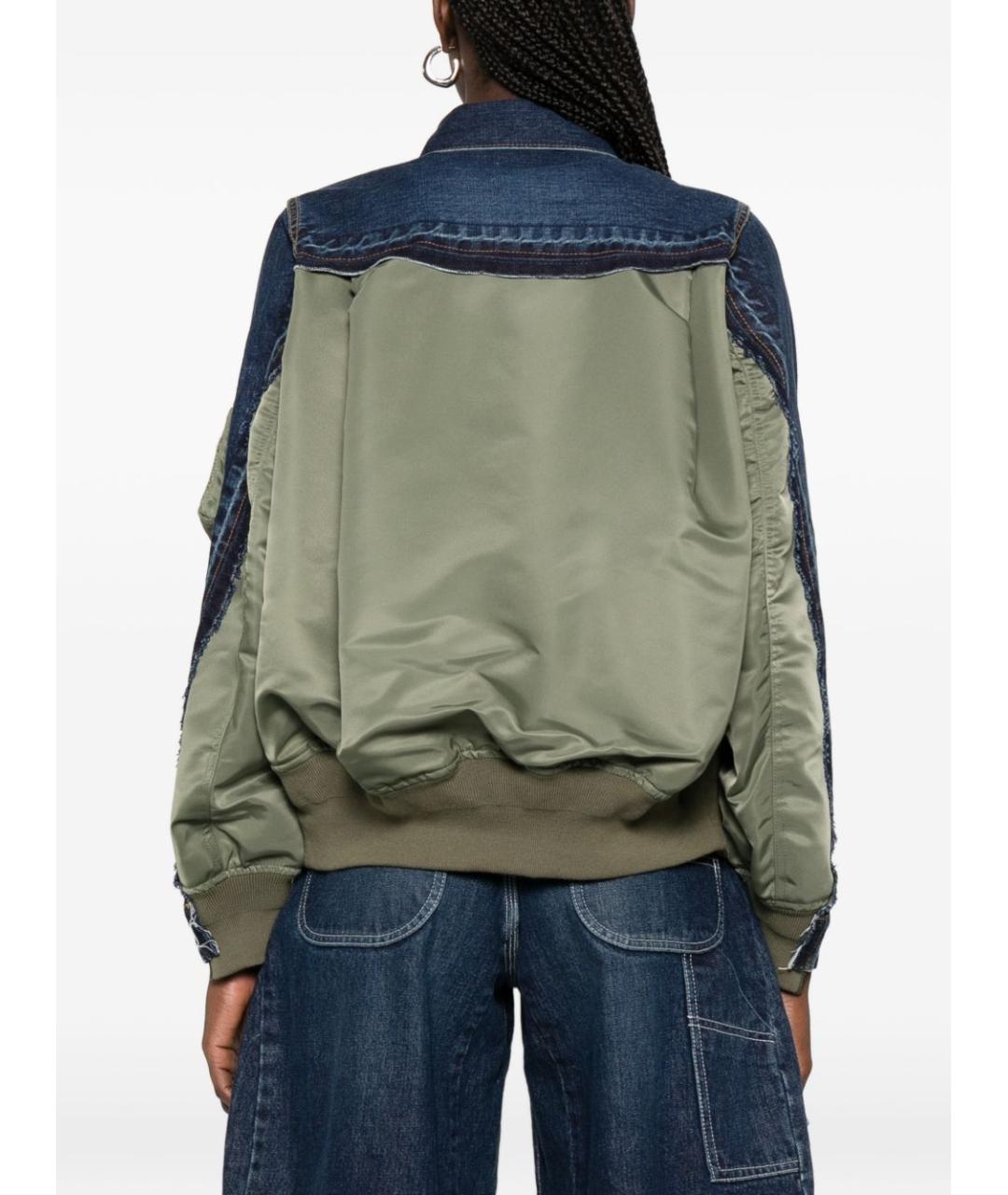 SACAI Синяя деним куртка, фото 4