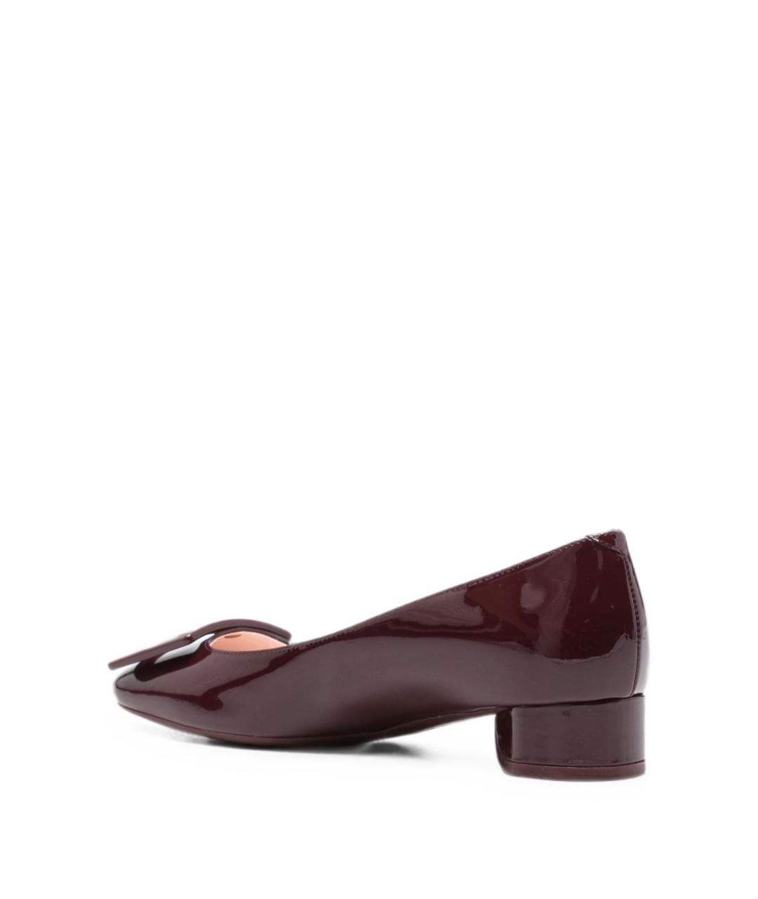ROGER VIVIER Бордовые ботинки, фото 3