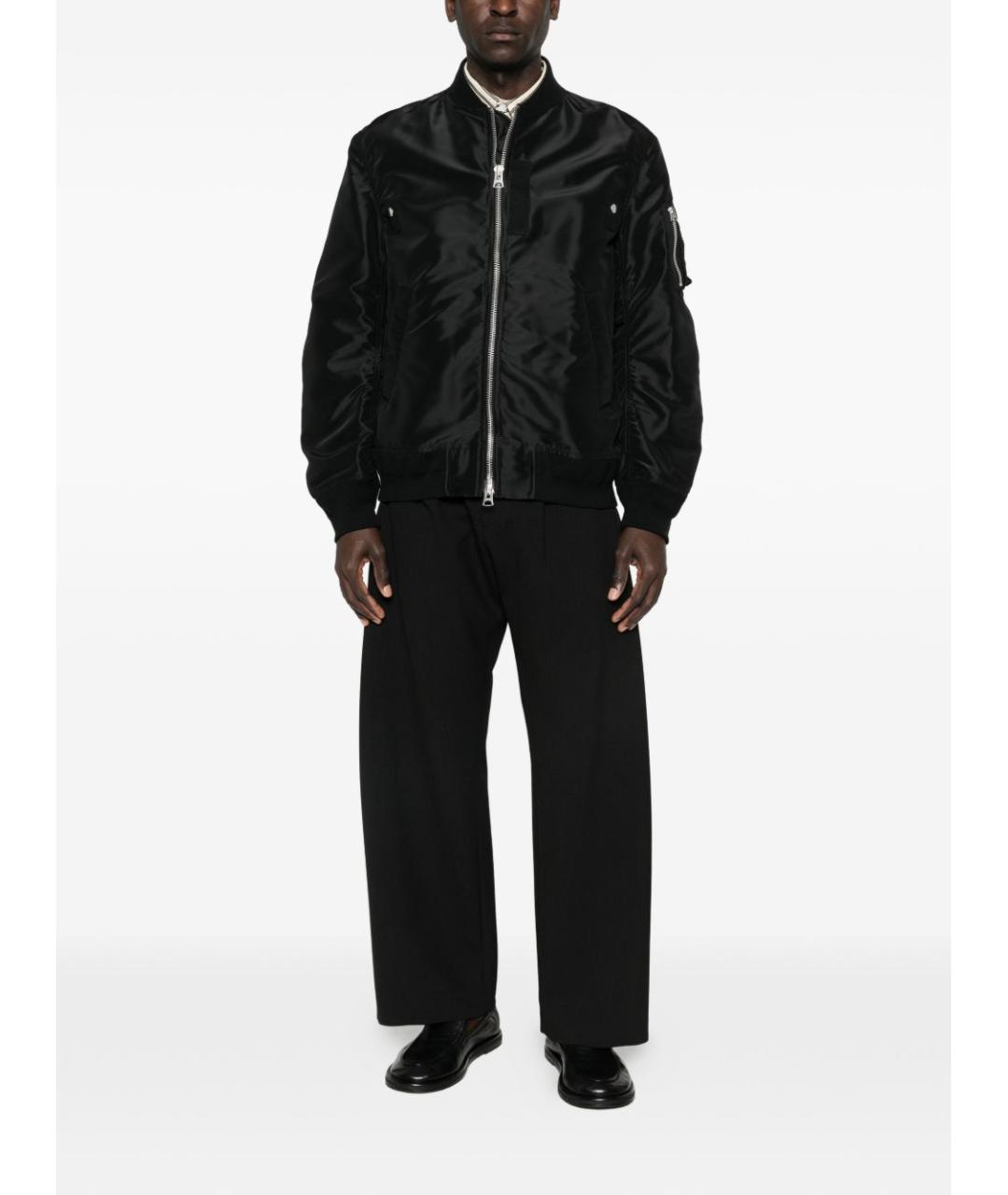 SACAI Черная куртка, фото 5