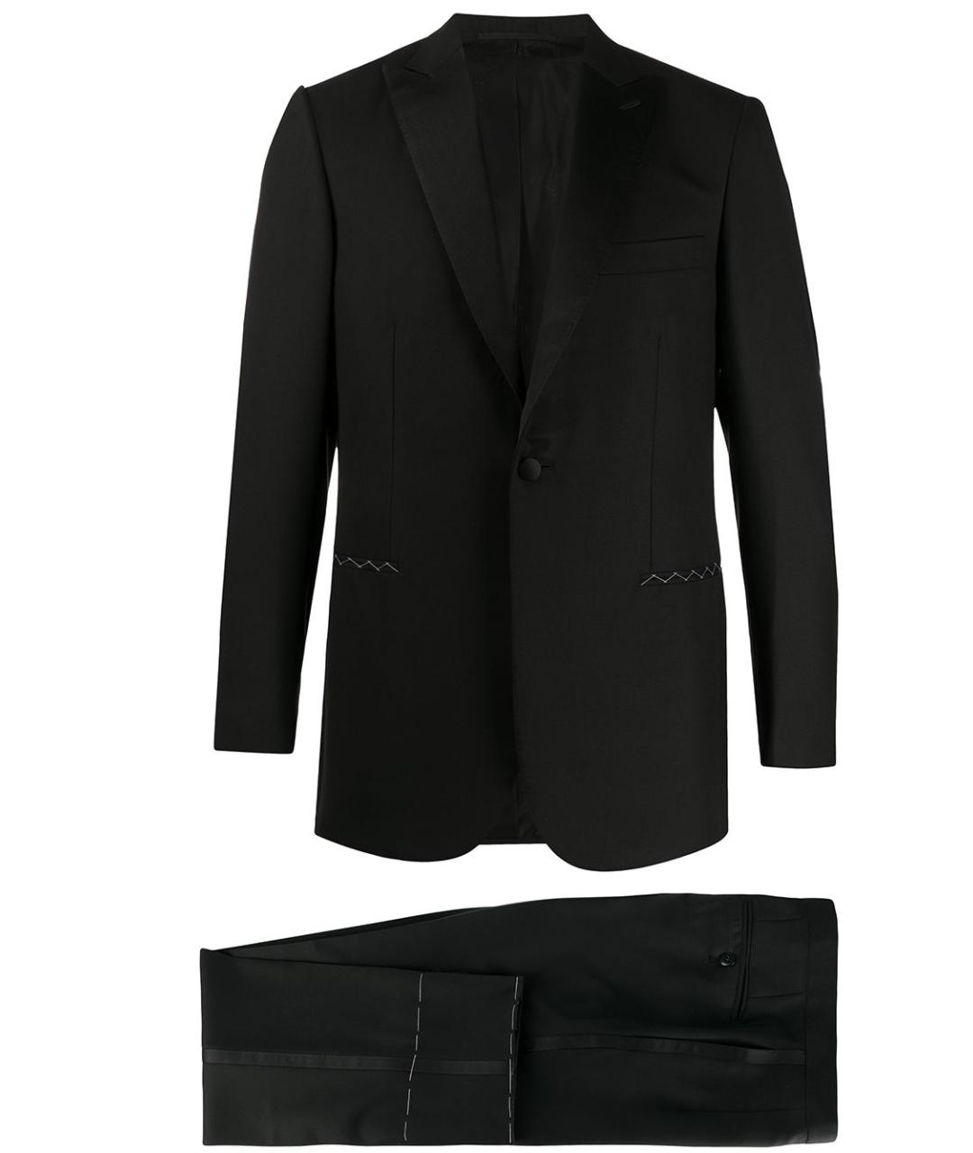 BRIONI Черный классический костюм, фото 1