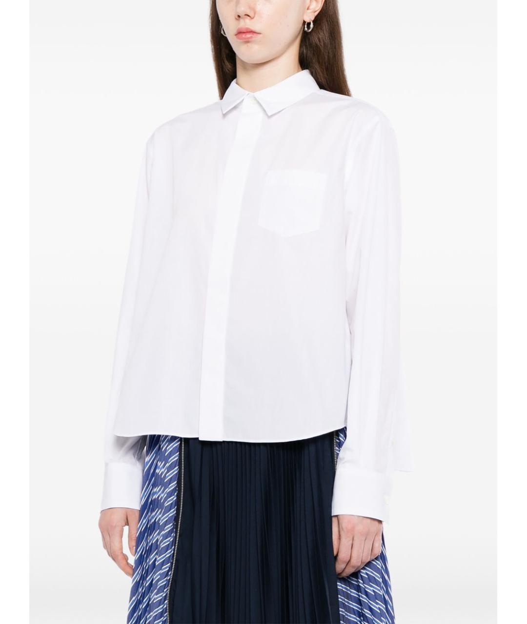 SACAI Белая рубашка, фото 4