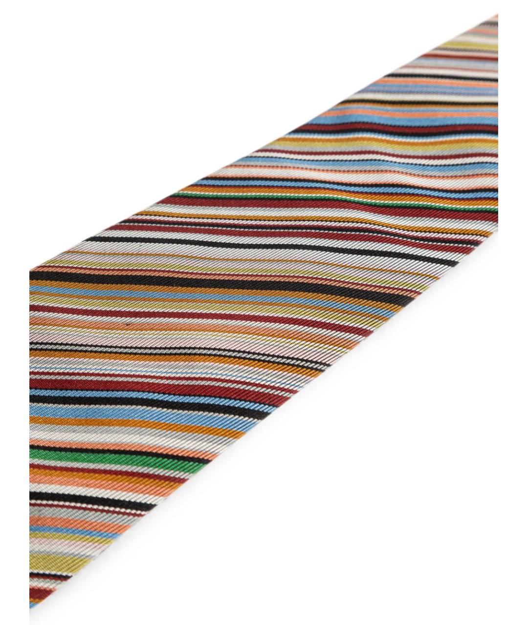 PAUL SMITH Мульти шелковый галстук, фото 2