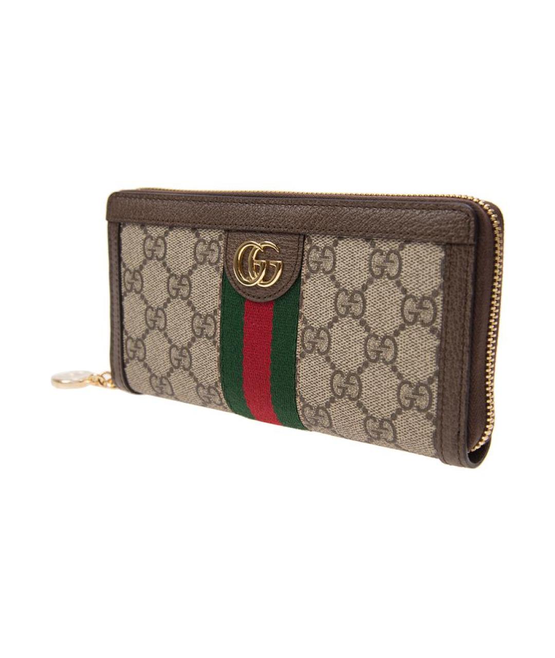 GUCCI Бежевый кошелек, фото 2