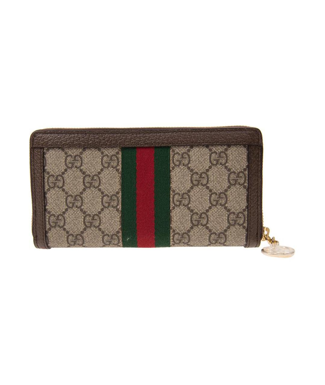GUCCI Бежевый кошелек, фото 3