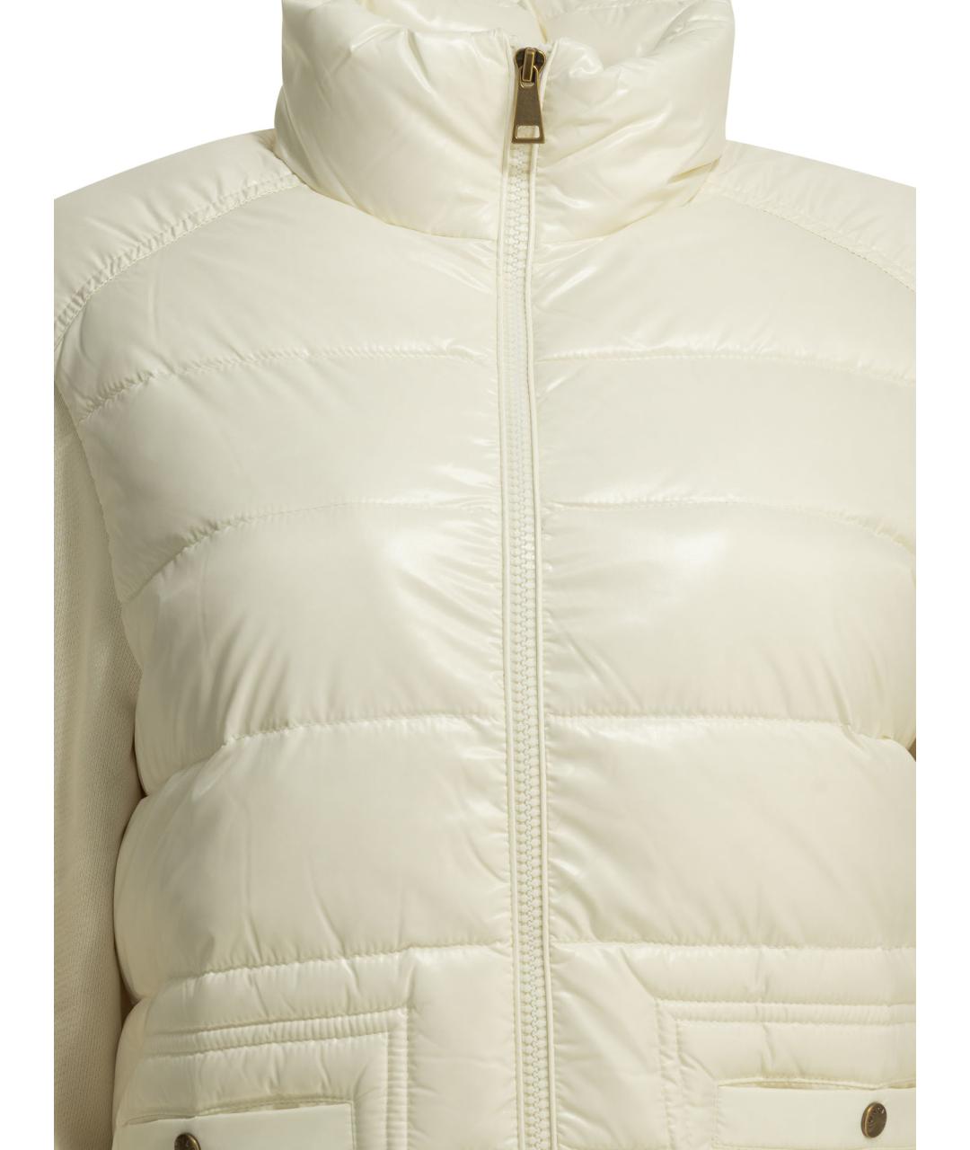 MONCLER Бежевый хлопковый кардиган, фото 3