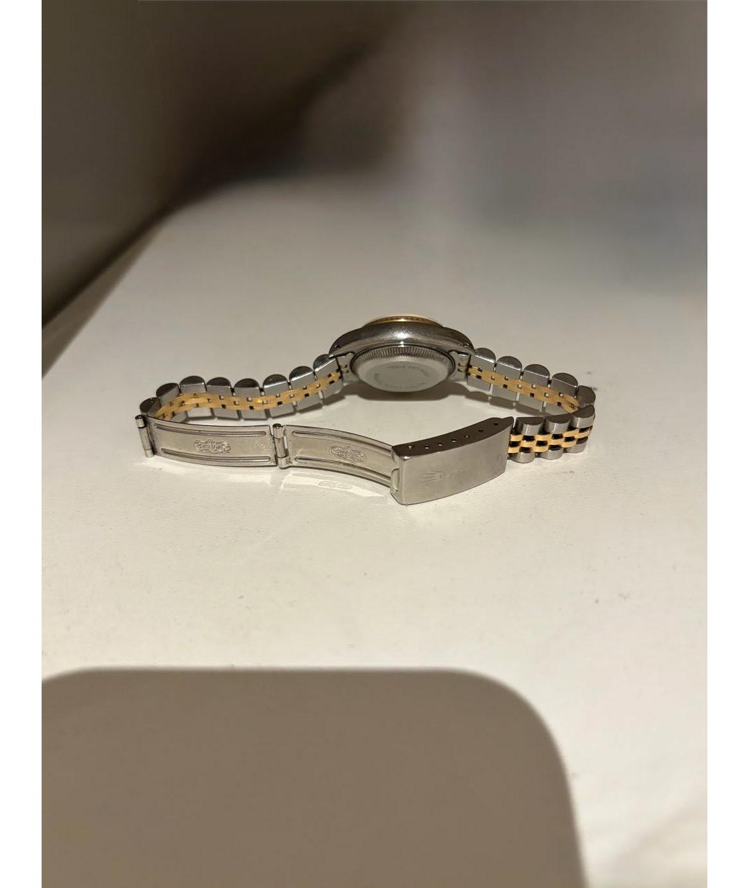 ROLEX Серебряные часы из желтого золота, фото 4