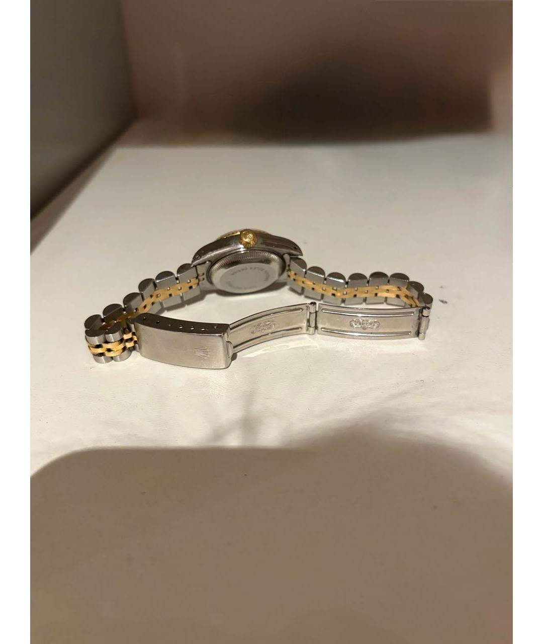 ROLEX Серебряные часы из желтого золота, фото 3