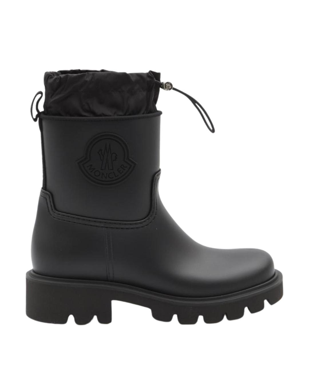 MONCLER Черные ботинки, фото 1