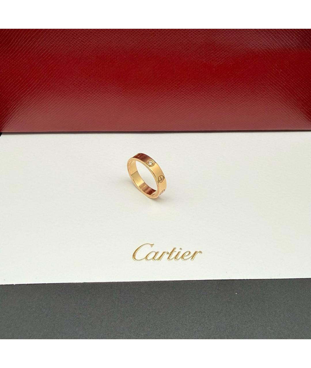 CARTIER Золотое кольцо из розового золота, фото 2