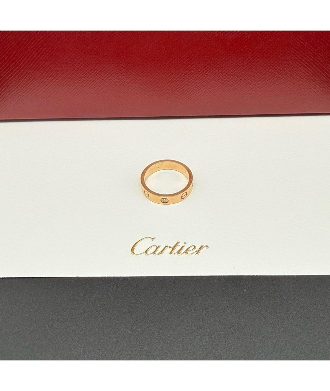 CARTIER Золотое кольцо из розового золота, фото 4