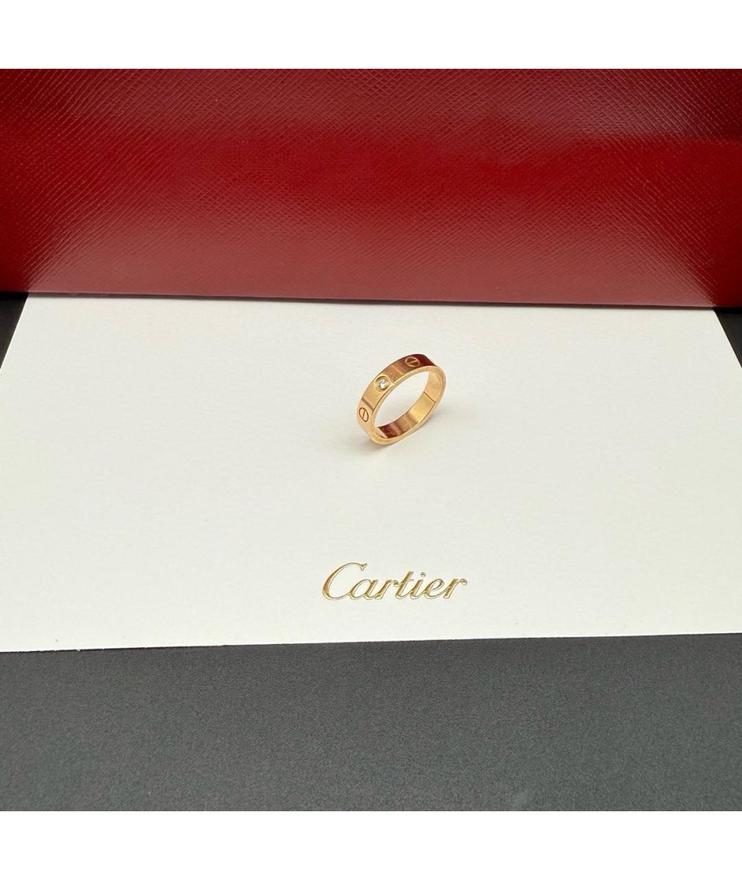 CARTIER Золотое кольцо из розового золота, фото 3