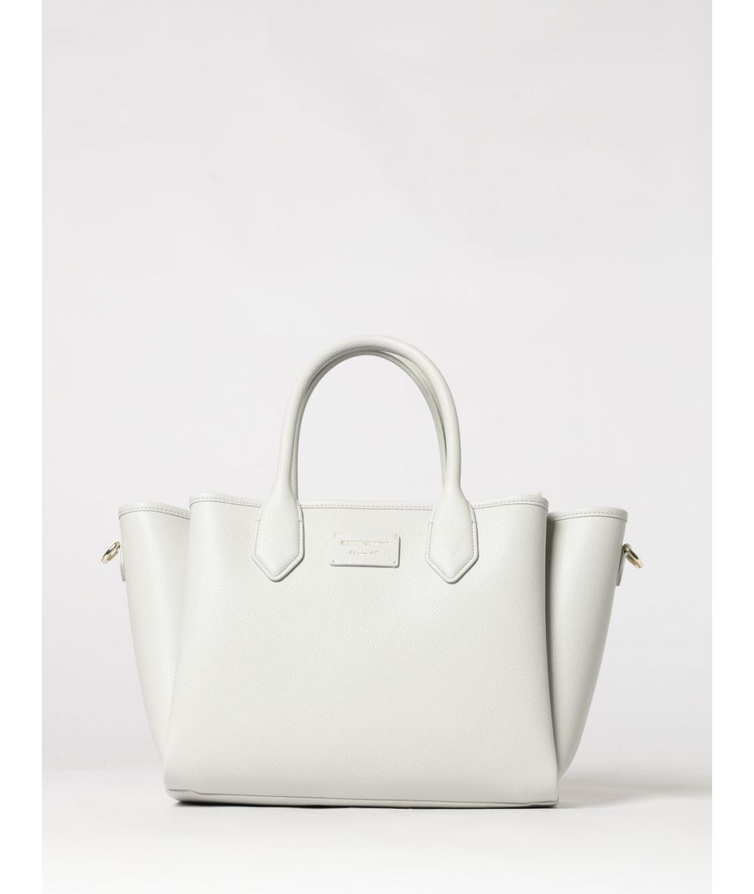 EMPORIO ARMANI Серая сумка тоут из искусственной кожи, фото 4