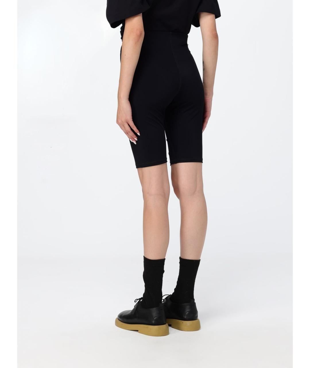 JIL SANDER Черные леггинсы и велосипедки, фото 3