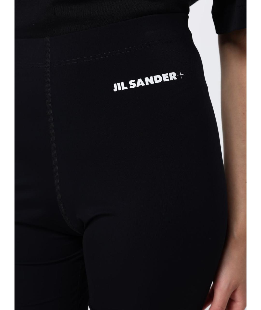 JIL SANDER Черные леггинсы и велосипедки, фото 5