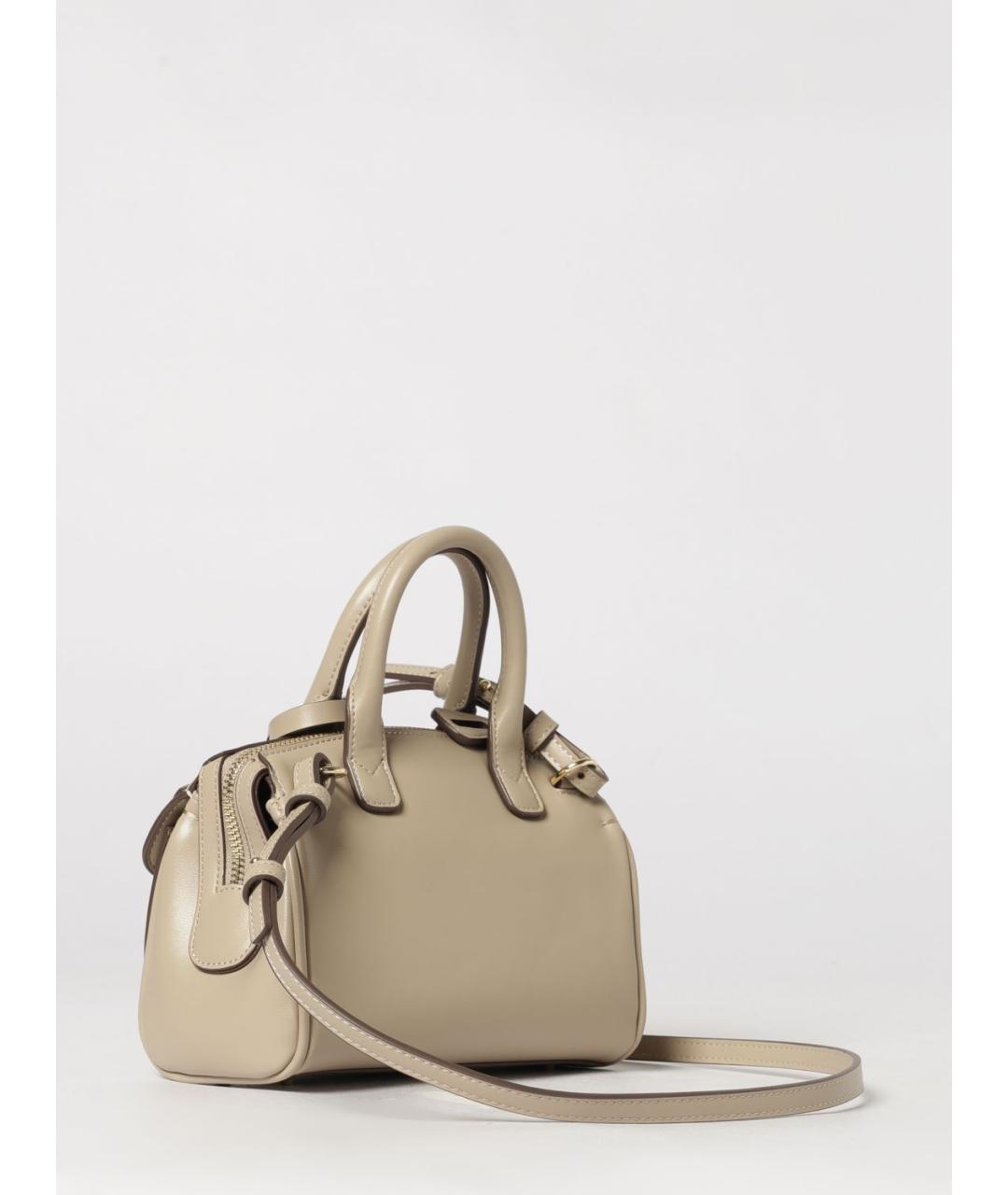 ARMANI EXCHANGE Бежевая сумка тоут из искусственной кожи, фото 2