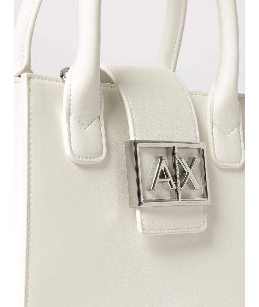ARMANI EXCHANGE Бежевая сумка через плечо из искусственной кожи, фото 3