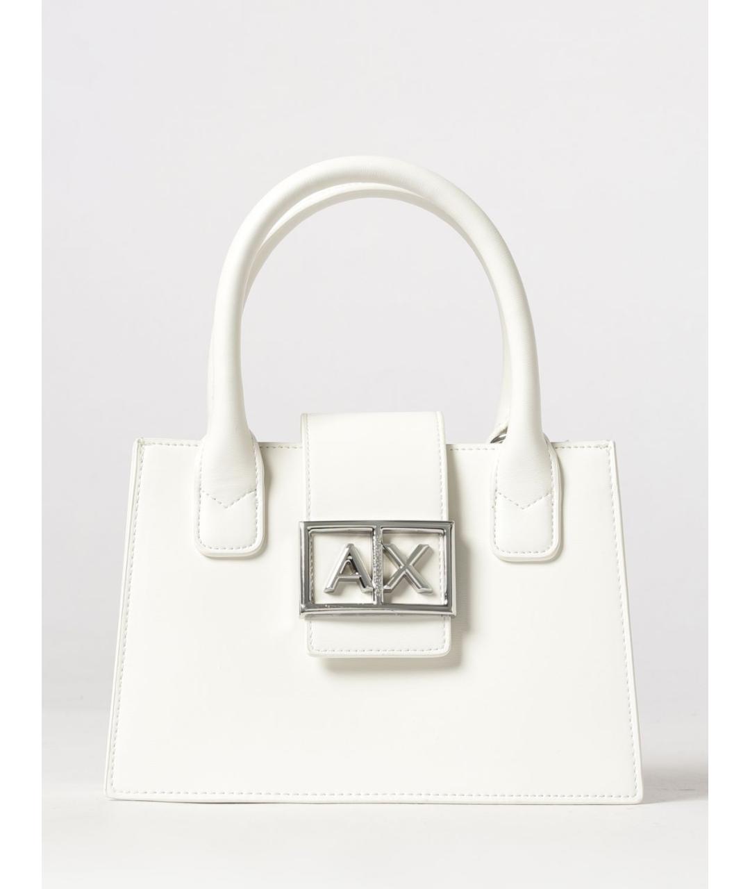ARMANI EXCHANGE Бежевая сумка через плечо из искусственной кожи, фото 4