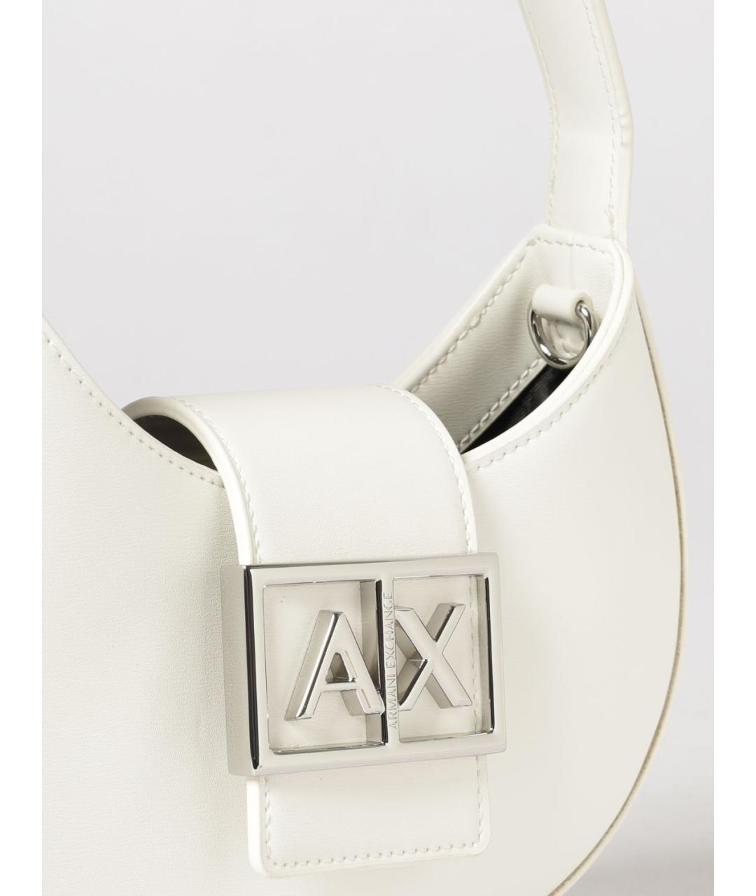 ARMANI EXCHANGE Бежевая сумка через плечо из искусственной кожи, фото 3
