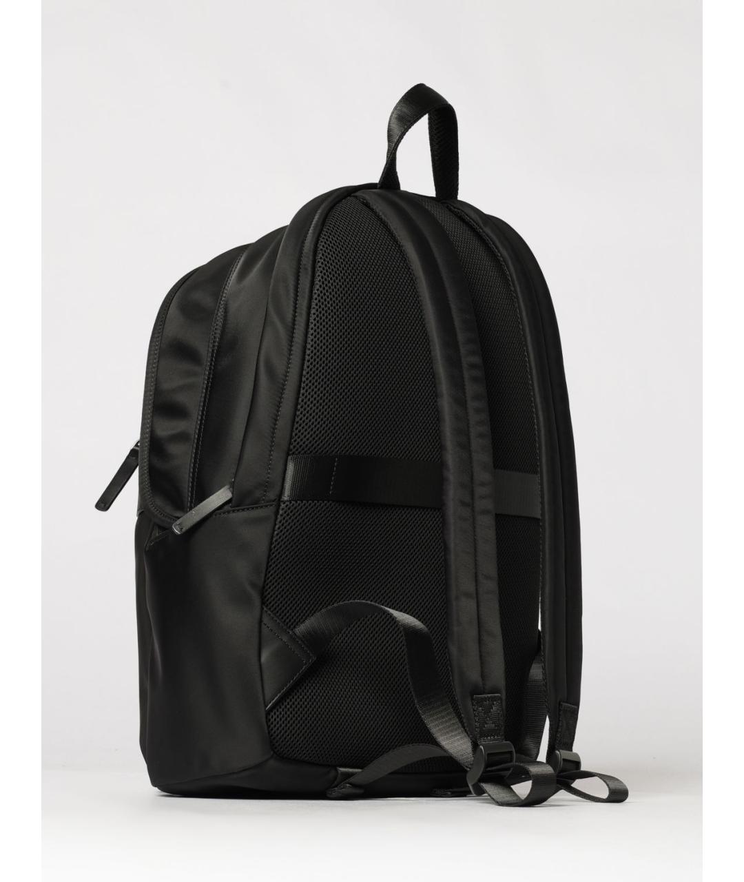 ARMANI EXCHANGE Черный синтетический рюкзак, фото 2