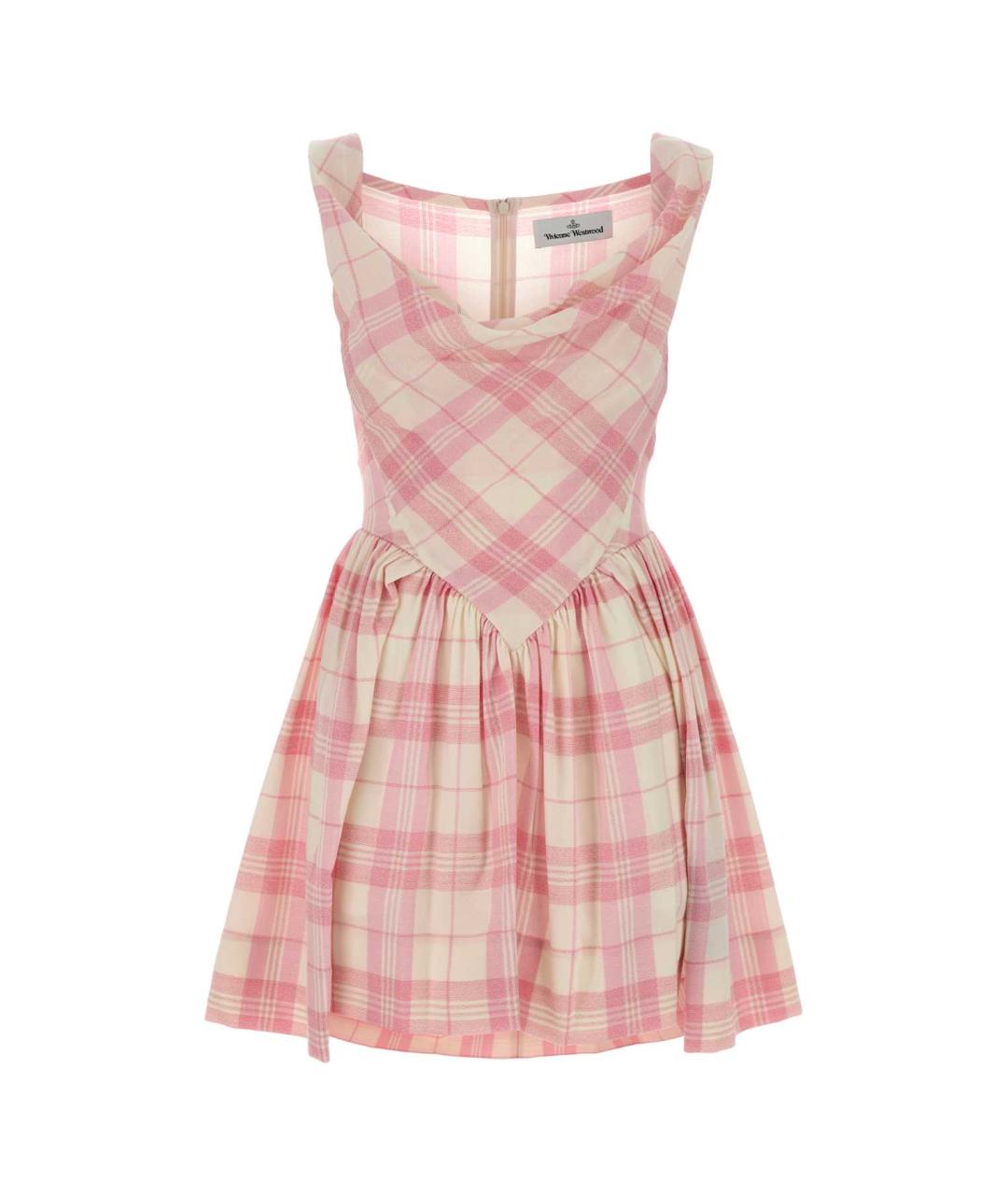VIVIENNE WESTWOOD Мульти шерстяное платье, фото 1