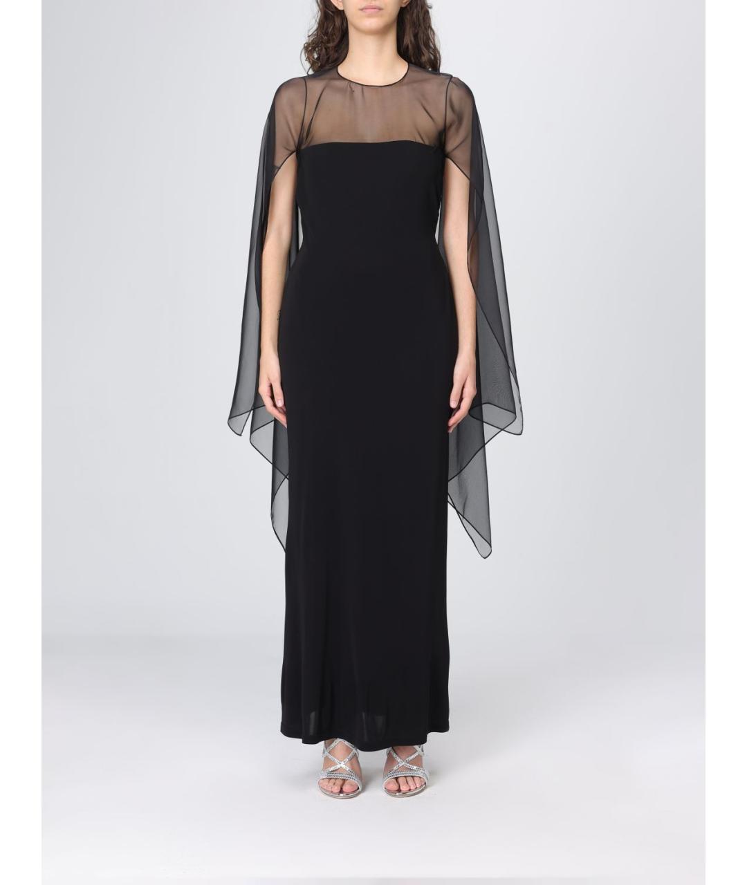 ALBERTA FERRETTI Черное вечернее платье, фото 5